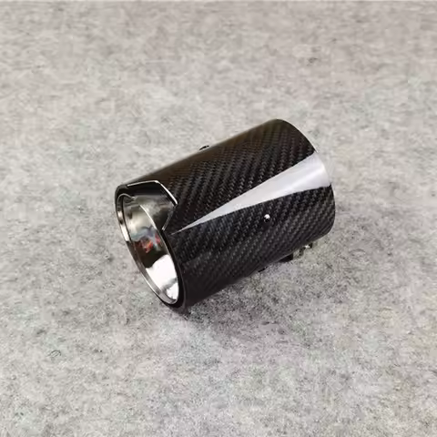 1 Pc Silver Carbon M Exhaust Pipe Muffler Tailpipe For Bmw F87 M2 F80 M3 F82 F83 M4 M5 M6 M135i M235