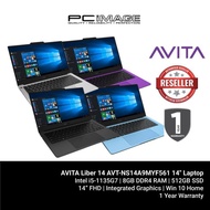 AVITA Liber V14 AVT-NS14A9MYF561 14" Laptop (i5-1135G7, 8GB, 512GB, Win10)