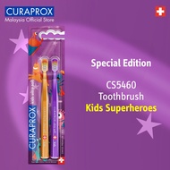 CURAPROX CS 5460 Toothbrush - Kids Superheroes Special Edition - Made in Switzerland - Limited stock