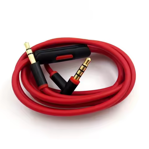 For Beats SOLO 2.0 3.0 HD PRO Studio 2 3 MIXR Headphone Audio MIC Leadset Braided Line 150CM 3.5mm C