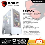 POWERLOGIC AGILE FRIEDEN WHITE CASE Desktop Case  (CPU CASE)