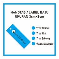 Cheap Clothes HANGTAG Or Clothes LABEL Size 3x8cm Lots Of Bonuses