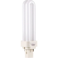 Tiub Masukkan Mentol Penjimatan Tenaga NVC 2-Pin 4-Pin 9W/13W/18W Sisipan Mendatar Mentol Soket Lamp