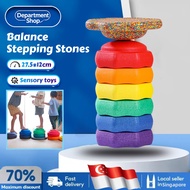 Balance Stepping Stones Kids Sensory Foam River Jumping Steps Stones Indoor Outdoor Family Kindergar