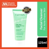 Curaskin Acne Away Oil-Free Daily Face Cleanser 125ml - With Salicylic Acid/ Tea Tree Oil