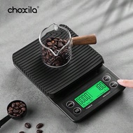 1pc Coffee Scale With Timer, LCD Backlight Display, High Accuracy Kitchen Scale With Tare Function,