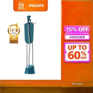 (NEW) PHILIPS Stand Garment Steamer 1000 Series - STE1040/20, 1800W, 3 Steam Settings, Compact, No B