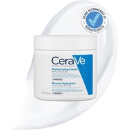 CeraVe Moisturising Cream, Face & Body, With 3 essential ceramides & hyaluronic acid, For dry to ver