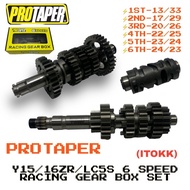 PROTAPER Y15/16ZR/LC5S RACING GEAR BOX SET 6 SPEED