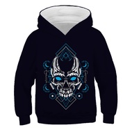 New 2020 Boys Girls Funny Vendetta Mask Hacker Image Print Hoodies Children 3D Hooded Sweatshirts Ki