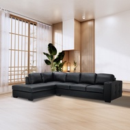 SB Design Square KONCEPT FURNITURE โซฟาเข้ามุมซ้าย รุ่น Timmer สีดำ (317x216x83 ซม.)