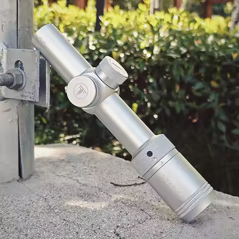 T-EAGLE ER 1.2-6 X24 IR HK Silver Riflescope .22 LR Hunting 30MM Tube Rifle Scope Shockproof PCP Air