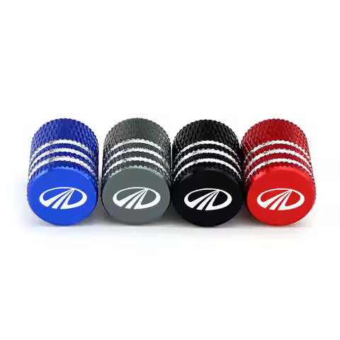 Car Tire Stem Valve Caps Dustproof Caps Air Valve Caps For Mahindra kuv100 xuv700 xuv300 tuv300 mahi