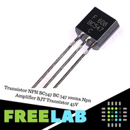 Transistor NPN BC547 BC 547 100ma Npn Amplifier BJT Transistor 45V