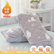 {Belle Vie} Anti-Static Moisture Absorption Heating Warm Pillow Cushion (45x65cm-2 Items Set) Polar 