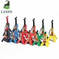 LANFO Simulation Jack Stands, Height Adjustable Lift Pair Rack Metal Jack Stands, 3 Ton 6 Ton Model 