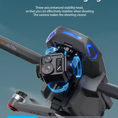 AE30 GPS Drone With 8K HD Camera 3-axis Gimbal Brushless Laser Obstacle Avoidance With FPV RC Dron