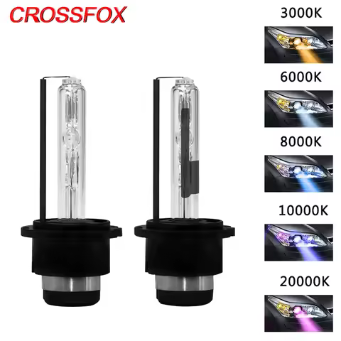CROSSFOX 2x 35W D2S Xenon D2R HID Conversion Kit 4300k 5000k 6000k 8000K 10000k 12000k 55W Car Bulb