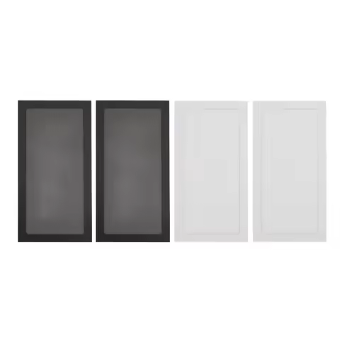 2pcs PC Case Dust Mesh Filter PVC Magnetic Computer Case Fan Dust Filter for Power Supply Fan Vent C
