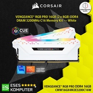 RAM Corsair Vengeance RGB PRO DDR4 WHITE 16GB (2X8GB) 3200MHz CL16 CMW16GX4M2E3200C16W