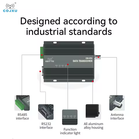 LoRa Spread Spectrum RS485 RS232 Industrial Wireless Digital Transmission Radio COJXU E90-DTU(400SL4