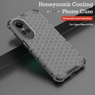 For Oppo Reno10 Pro+ Honeycomb Anti drop Phone Case Oppo Reno 10 Pro Plus Reno10 10Pro 5G  Four Corner Anti drop Phone Case
