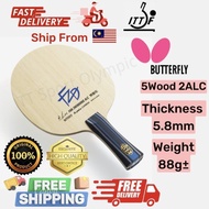 Butterfly Fan ZhenDong ALC Super Blade High Quality Table Tennis FZD Bat Racket Papan Fan Zheng Dong