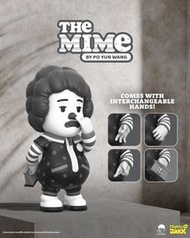 全新 盒未開 Mighty Jaxx Picky Eaters The Mime by Po Yun Wang 新加坡 限定版 vinyl figure