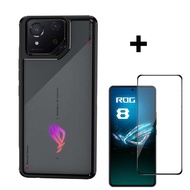 2 in 1 Screen Protector Film For Asus ROG 8 Pro Case For Asus ROG 8 5G Hard Back Cover For ROG Phone 8 Pro ROG8 Pro Shell