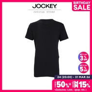 JOCKEY MICRO MODAL AIR เสื้อยืด รุ่น KU 1955 สีดำ