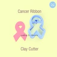 Cancer Awareness Ribbon Clay / Fondant Cutter