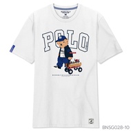 Beverly Hills Polo Club crewneck print stylish cotton short-sleeved T-shirt