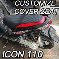 COVER SEAT HONDA ICON 110 SARUNG KUSYEN ICON MURAH TEBAL HONDA ICON ACCESSORIES AKSESORI MOTORCYCLE 