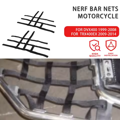 Foot Guard Pegs Protective Net Quad ATV Accessories For Honda TRX 400 X EX 450ER R Polaris Pred Arct