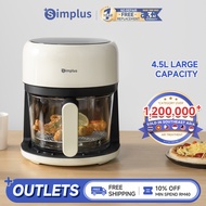 Simplus 13 in 1 Air Fryer | 4.5L Ideal Capacity | 1200W Power l LCD Touchscreen l 10 Preset Menus | 