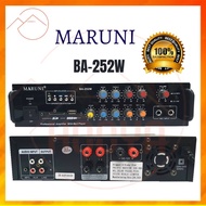 MARUNI BA252W AC / DC Digital Stereo Mixing Karaoke Amplifier (USB / SD Card) BA-252W