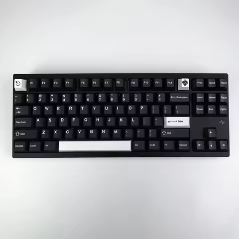 KBDiy Cherry Profile Japanese GMK WOB Keycaps Set Mechanical Keyboard Keycap PBT Custom Retro 147 Ke