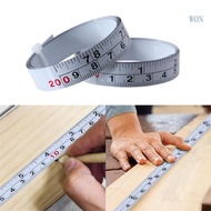 WON Measuring Tape Saw Track Tape Measure Workbench Ruler Portable Tape Measure
