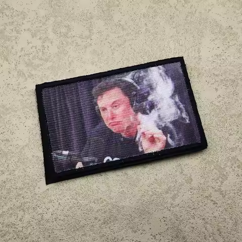 Elon Musk's tech maniac's famous scenes are limited edition commemorative medal character printing c