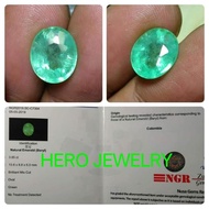 Rare UNHEATED ZAMRUD COLOMBIA EMERALD BERYL Jamrud Columbia Memo