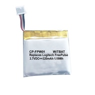 Suitable for Logitech Pulse Logitech FreePulse Bluetooth Headset Battery