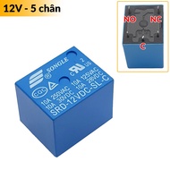 Relay SRD 5 Pins 5VDC / 12VDC / 24VDC SONGLE