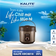 Nồi cơm điện Kalite KRC8018 dung tích 18L công suất 700W lòng nồi dạng niêu phủ chống dính ceramic m