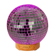 Disco Ball Diffuser Rotatable with 7 Color Mood Light - Disco Ball Decor Multi- Disco Diffuser