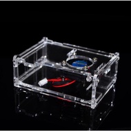 Clear Acrylic Case for Raspberry Pi 3/4 Model B + / Raspberry Pi 3 with Cooling Fan Raspberry Pi 3 R