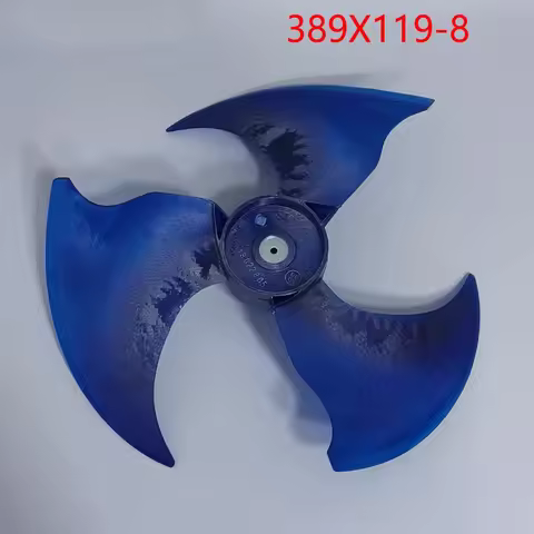 New for Midea air conditioning external fan blade 389 * 119 389x119-8 axial flow fan blade axial hol