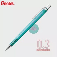 PENTEL限定可愛設計款ORENZ自動鉛筆 0.3 甜甜圈藍綠桿