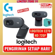 WEBCAM LOGITECH C270 HD 720p LOGITECH C270 WEBCAM HD 720p ORIGINAL