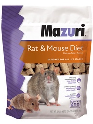Mazuri Rat & Mouse  Lab Block for Rat Mouse Hamster 2lbs