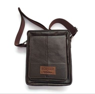 Tas Pria Kulit Sapi Asli Made In Garut Kulit Slempang Tas Tanggung Razzer